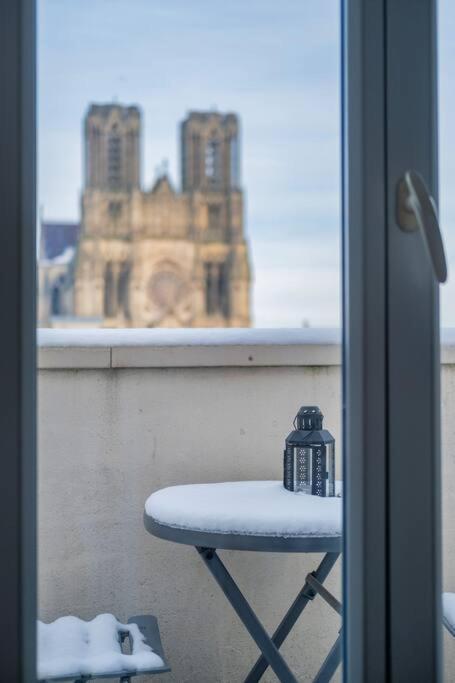 Le Clovis - Cathedrale Apartment Reims Bagian luar foto